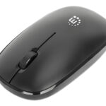 Mouse Inalambrico Manhattan 190312 1,200Dpi/3 Botones/Optico/USB-A/Color Negro