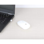 Mouse Inalambrico Manhattan 190329 1,200Dpi/3 Botones/Optico/USB/Color Blanco