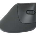 Mouse Inalambrico Vertical Manhattan 190336 1,600Dpi/6 Botones/Optico/Color Negro