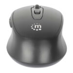 Mouse Inalambrico Manhattan Mw6200 1600Dpi/6 Botones/2.4G/Color Negro/190343
