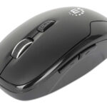 Mouse Inalambrico Manhattan Mw6185 1,600Dpi/6 Botones/Optico/Color Negro/190367