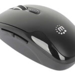 Mouse Inalambrico Manhattan Mw6185 1,600Dpi/6 Botones/Optico/Color Negro/190367
