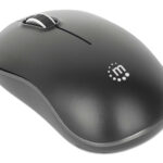 Mouse Inalambrico Manhattan Mw3075 1,200Dpi/3 Botones/Optico/Color Negro/190374
