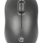 MOUSE INALAMBRICO MANHATTAN MW3075 1,200DPI/3 BOTONES/OPTICO/COLOR NEGRO/190374
