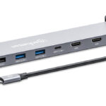 Docking USB 10Ptos Con Mst 2 Xhdmi 3Xusb-A USB-C USB-C Pd Rj