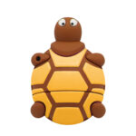 Memoria Flash USB 32Gb - Tortuga Amarilla Brobotix 190432-26, Amarillo, 32 Gb, USB Tipo A