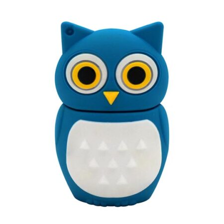 Memoria Flash USB 32Gb – Búho Azul Brobotix 190432-2, Azul, 32 Gb, USB 2.0