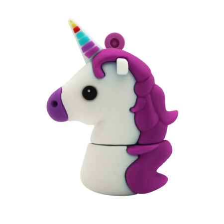 Memoria Flash USB 32Gb – Unicornio Morado Brobotix 190432-32, 32 Gb, USB Tipo A