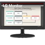 MONITOR 18.5" LG 19BA300 LED/PANEL TN/60HZ/HDMI/DP/COLOR NEGRO