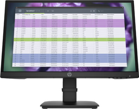 HP P22 G4 monitor de computadora 54.6 cm (21.5″) 1920 x 1080 Pixeles Full HD Negro