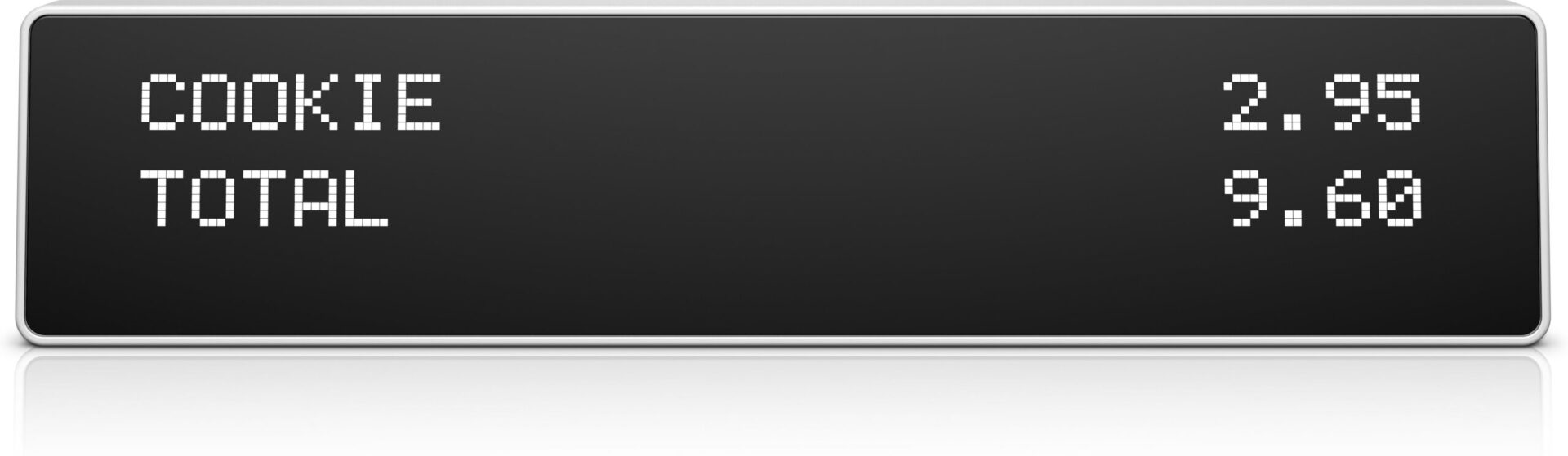 Hp Elitepos Top Mount 2×20 Cfd 20 Dígitos Usb 2.0 Negro