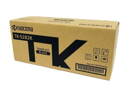 Tóner Kyocera Tk-5282K, 13000 Páginas, Negro, Ecosys P6235Cdn