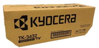 Tóner Kyocera Tk-3432, Rendimiento Aproximado: 21,000 Páginas. Basado En Iso 19752. Compatible: Ecosys Ma5500Ifx, Ecosys Pa5500X.