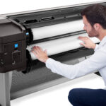 HP Designjet Impresora Postscript De 44" T1700Dr