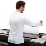HP Designjet Impresora Postscript De 44" T1700Dr