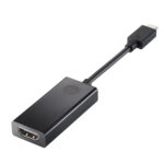 HP 1WC36AA adaptador gráfico USB Negro