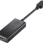 HP 1WC36AA adaptador gráfico USB Negro