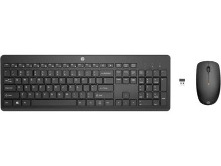 Mouse Inalambrico HP 4E407Aaabm Optico 235 Slim, 1600Dpi/USB-A/Ergonomico, Color Negro