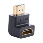 Adaptador HDMI De 90° Ugreen 20109 Macho A Hembra/Hacia Abajo/4K@60Hz/Proporciona Flexibilidad Sin Doblar Los Cables HDMI
