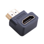 Adaptador HDMI De 90° Ugreen 20109 Macho A Hembra/Hacia Abajo/4K@60Hz/Proporciona Flexibilidad Sin Doblar Los Cables HDMI
