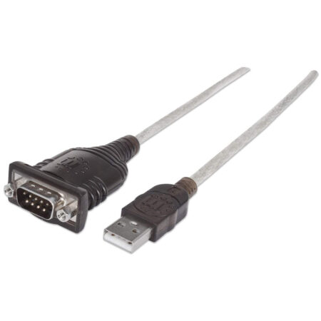 Convertidor De USB A Serial Manhattan Db9M 205153