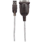 Convertidor De USB A Serial Manhattan Db9M 205153