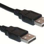 Cable USB Tipo A-A Brobotix - USB A, 1, 8 M, Negro