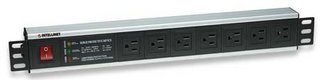 Barra Multicontacto 7 Posiciones Rack19" Intellinet 207102