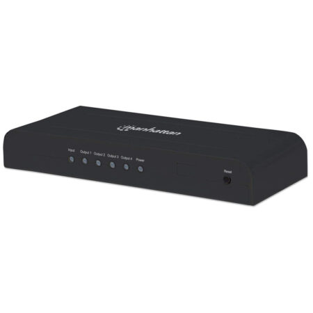 207515 Video Splitter HDMI 4K De 4 Puertos; Multiplica Una Señal De Audio/Video Digital De Alta Definición Hasta Para Cuatro Pantallas HDMI 4K