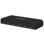 207515 Video Splitter HDMI 4K De 4 Puertos; Multiplica Una Señal De Audio/Video Digital De Alta Definición Hasta Para Cuatro Pantallas HDMI 4K