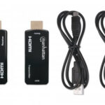 Kit Extensor Manhattan De Video HDMI Por Cable Cat5/6, 60M, 207539