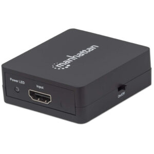 VIDEO SPLITTER HDMI 2 PUERTOS 1080P ALIMENTADO POR USB COLOR NEGRO, 207652