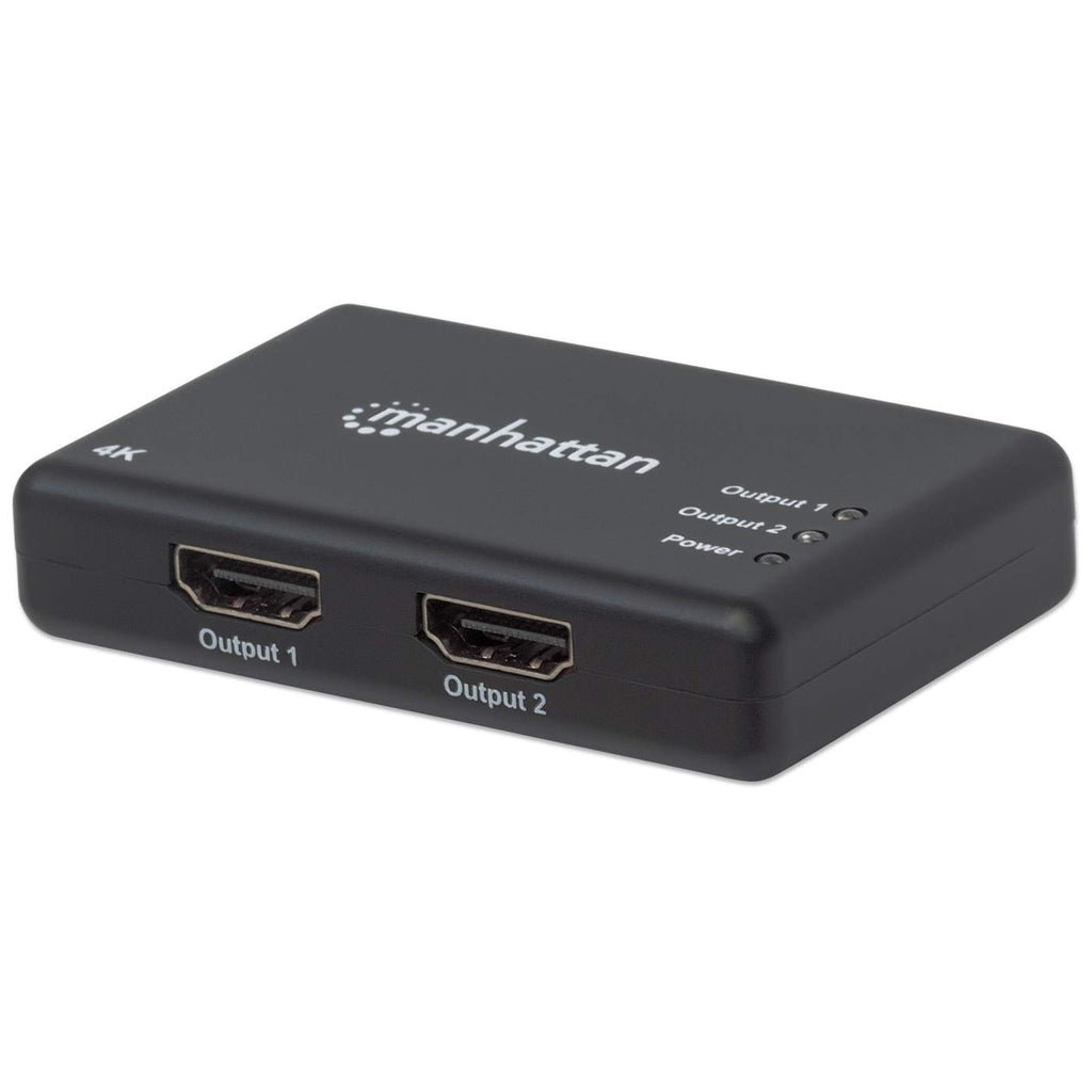 Video Splitter Hdmi De 2 Puertos Manhattan 207669 Hdmi 4k@30hz