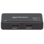 Video Splitter HDMI MANHATTAN De 2 puertos