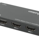 Switch HDMI 2.1 Manhattan 207942 2 Entradas/1 Salida/8K@60Hz/5W