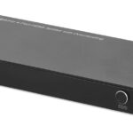 Video Splitter HDMI 4 Puertos Manhattan 208369, 4K/60Hz/Con Interruptor Edid Reductor De Escala/Negro