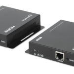 Kit De Extensor HDMI Manhattan 208413 Transmisor-Receptor Alambrico/1Xrj-45/1Xhdmi/Salida 1Xrj-45/1Xhdmi/120 Metros/Via Cat6/1080P