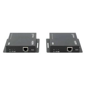 KIT DE EXTENSOR HDMI MANHATTAN 208413 TRANSMISOR-RECEPTOR ALAMBRICO/1XRJ-45/1XHDMI/SALIDA 1XRJ-45/1XHDMI/120 METROS/VIA CAT6/1080P