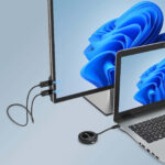 Kit De Presentacion Inalambrica Manhattan 208420 USB-C A HDMI/Color Negro