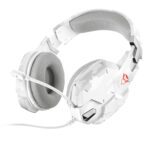 Diadema Audifono C/Microfono Gamer, Alambrico Trust 20864 Gxt 322C, 3.5Mm/2 Mts/20000Hz/Camuflaje/Color Blanco