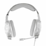 Diadema Audifono C/Microfono Gamer, Alambrico Trust 20864 Gxt 322C, 3.5Mm/2 Mts/20000Hz/Camuflaje/Color Blanco