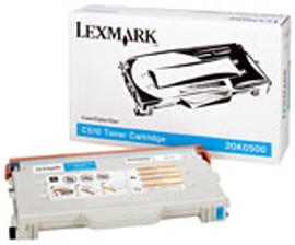 Cartucho Tóner Lexmark – 3000 Páginas, Cian