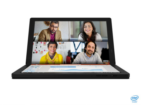 Lenovo ThinkPad X1 Fold Híbrido (2-en-1) 33.8 cm (13.3″) Pantalla táctil QXGA Intel Core with Intel Hybrid Technology i5-L16G7 8 GB LPDDR4x-SDRAM 512 GB SSD Wi-Fi 6 (802.11ax) Windows 10 Pro Negro