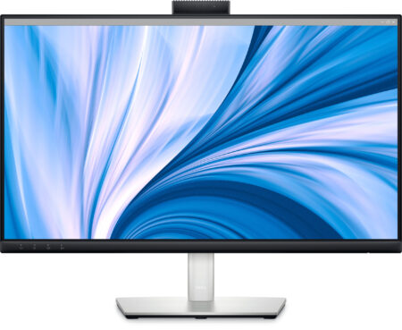 MONITOR 23.8″ DELL 210-BGQD C2423H/LCD/FULL HD/60HZ/PANEL IPS /HDMI/DP/BOCINAS INTEGRADAS/COLOR NEGRO-GRIS/PARA VIDEOCONFERENCIA