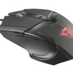 MOUSE ALAMBRICO GAMER TRUST XT 101 GAV, 4800DPI, 6 BOTONES, USB, COLOR NEGRO, 21044