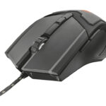 MOUSE ALAMBRICO GAMER TRUST XT 101 GAV, 4800DPI, 6 BOTONES, USB, COLOR NEGRO, 21044