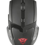MOUSE ALAMBRICO GAMER TRUST XT 101 GAV, 4800DPI, 6 BOTONES, USB, COLOR NEGRO, 21044