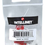 Jack RJ45 Cat5E Utp Keystone De Impacto Rojo