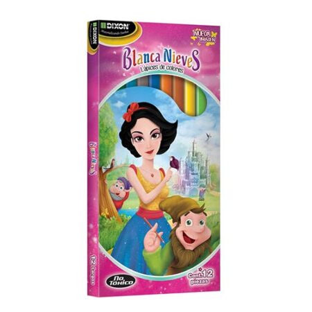 Colores Blanca Nieves C/12 Largos 21050 Lapimex –