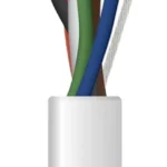 Bobina De Cable De Cobre Genesis 2106-1101/1000 6X22 Awg, Tipo Cmr-Cl3R, Para Interior, 305Mts
